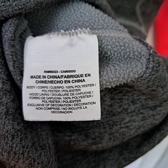 Nike Therma FIt Gray and Pink Women's Small Activeware Athletic Hoodie - Picture 7 of 8